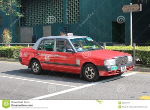 These taxis are everywhere in Hong Kong and they are all red with white tops. Many of the drivers speak English, but, if they don't, it helps to know a few words in Cantonese so you can tell them where you would like to go. 